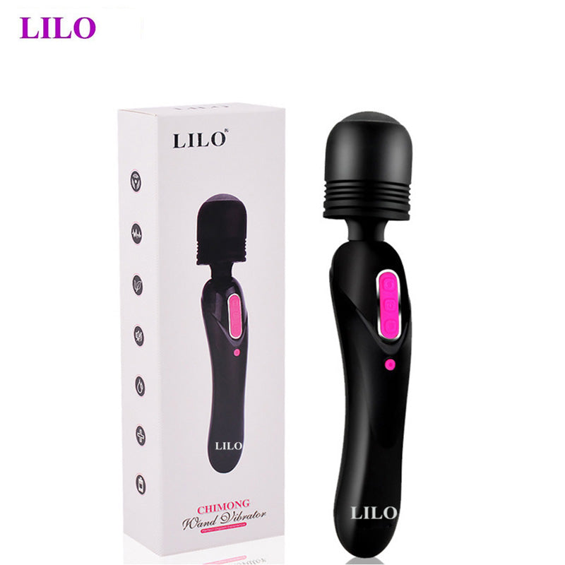 Rechargeable Magic Wand Powerful Body Massager Clitoral Vibrator
