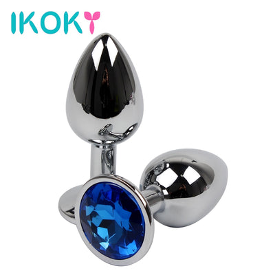 IKOKY Hot Anal Plug Stainless Sex