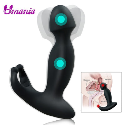 Anal Plug Vibrator Sex Toys for MenGay Anal Dildo