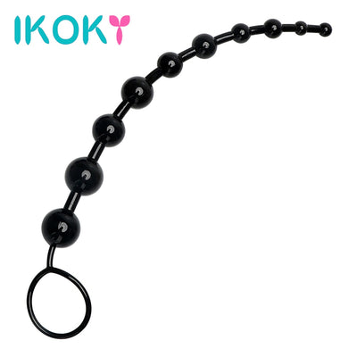 IKOKY Anal Bead Butt Plug Sex Products Erotic