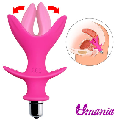 Newest 10 Speeds Anal Dilator Silicone Anal Plug Massage Expander Butt Plug Anal Vibrator Sex Toys For Men Woman Gay