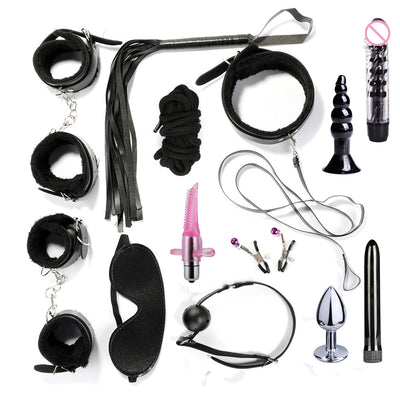 Adult Sex Toys For Couples Bondage Vibrators Set Restraint BDSM