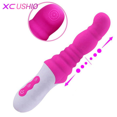G Spot Pulsator Vibrator Electric Thrusting Dildo Vibrator Sex Toys for Woman Clitoris Stimulator Vibrating Adult Sex Products