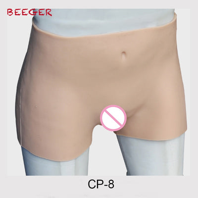 CP-8 Cross dressing pant, Top quality silicone vagina crossdresser, artificial vagina real pussy anus, transformation girdle