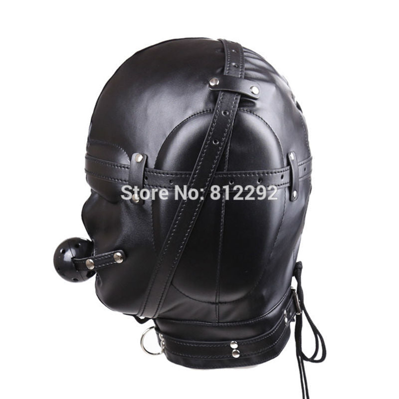 2017 New BDSM Bondage Mask With hollow Mouth Gag SM