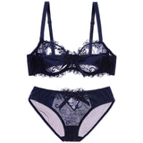 Fashion embroidery bras underwear