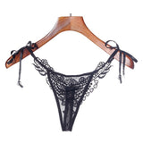 Lace Lingerie  G-string Thong Black White