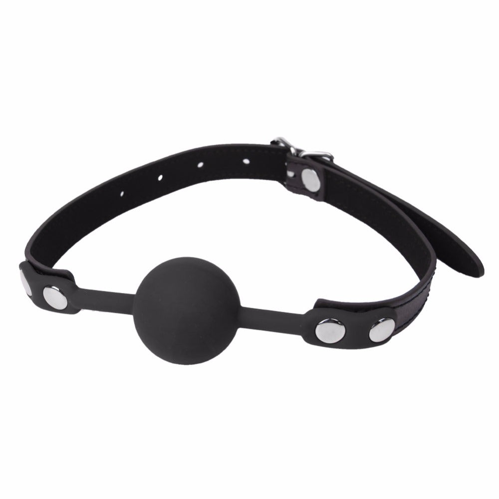 Silicone Sexy Ball Gag Slave Harness