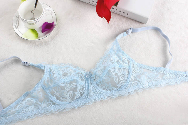 Women's Lace Underwire Push Up Bra