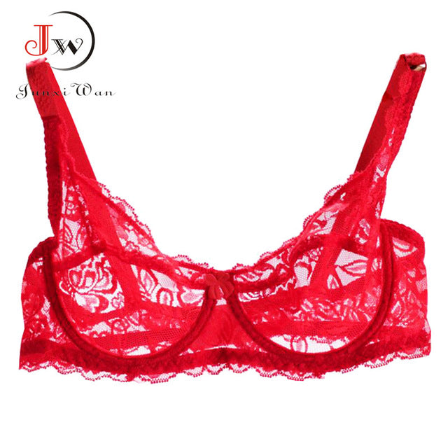 Women's Lace Underwire Push Up Bra