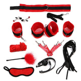 Sex Products 11 Pcs/Set BDSM Bondage Set Leather Fetish