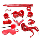 Sex Products 11 Pcs/Set BDSM Bondage Set Leather Fetish