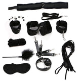 Sex Products 11 Pcs/Set BDSM Bondage Set Leather Fetish