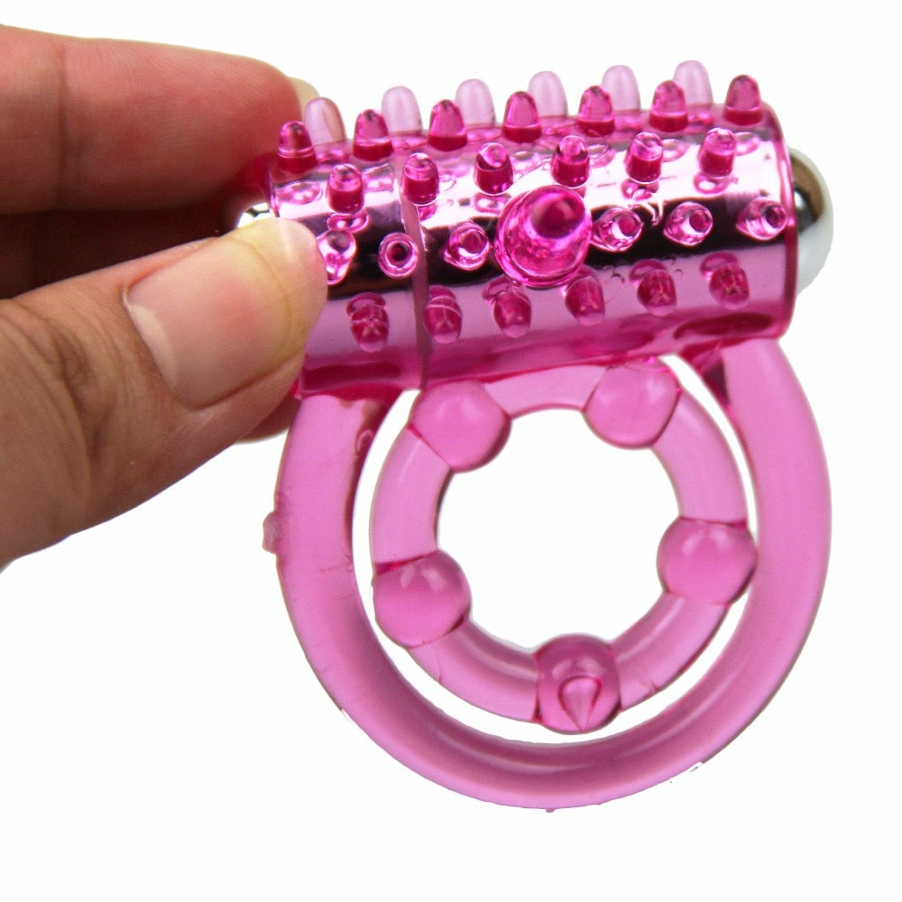 CandiWay pernis rings Vibrators double cockring due ball loop Delay Premature Ejaculation