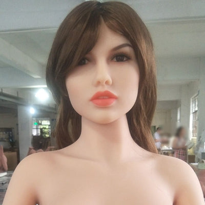 New 153cm Adult Asian lifelike real silicone sex dolls metal skeleton small breast cyberskin TPE tan skin Japan head oral pussy