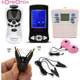 Women Electric Shock Kit, Electro Shock Nipple Clamps Breast Chest Orgasm Masturbation Vibrator