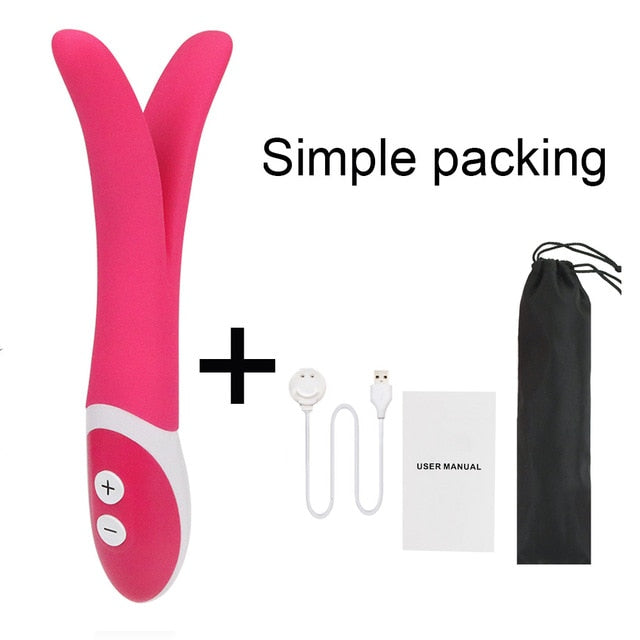 Waterproof Rabbit Vibrator G spot Massager Multispeed Sex Toy