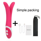 Waterproof Rabbit Vibrator G spot Massager Multispeed Sex Toy