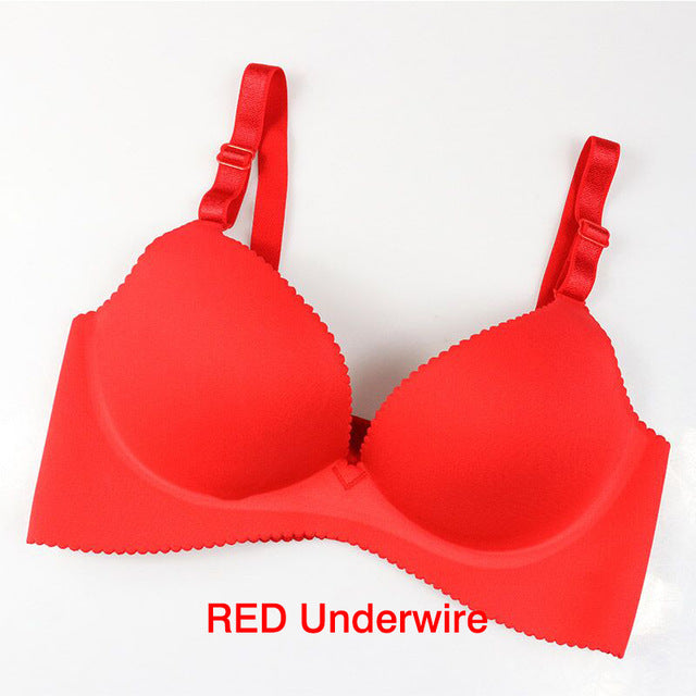 Women Super Push Up Seamless underwire