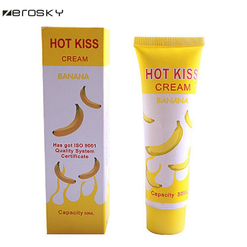 Banana Flavor Body Lubricate Oil