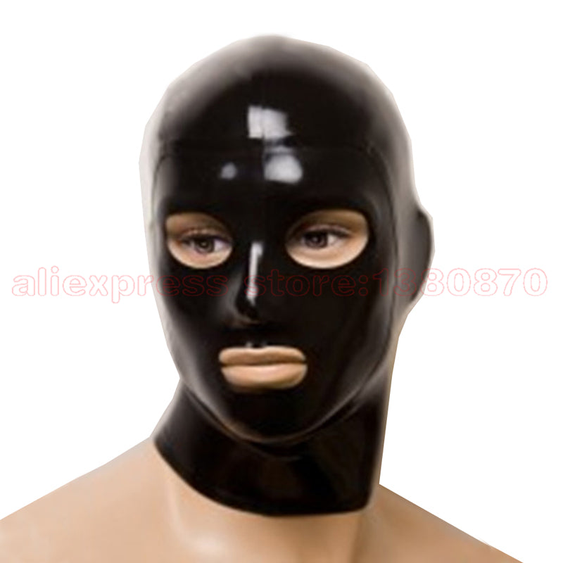 Mans Latex Hood