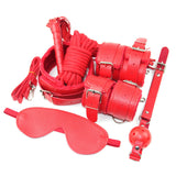 Women's Sexy Lingerie Whip bdsm  bondage set Sex Collar erotic Toys  Handcuffs Whip Spank Sex Wives Mask rope Erotic Accessories