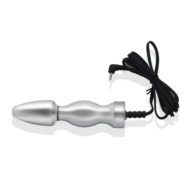 Electric Shock Metal Prostate Massage Anal Plug Vibrators