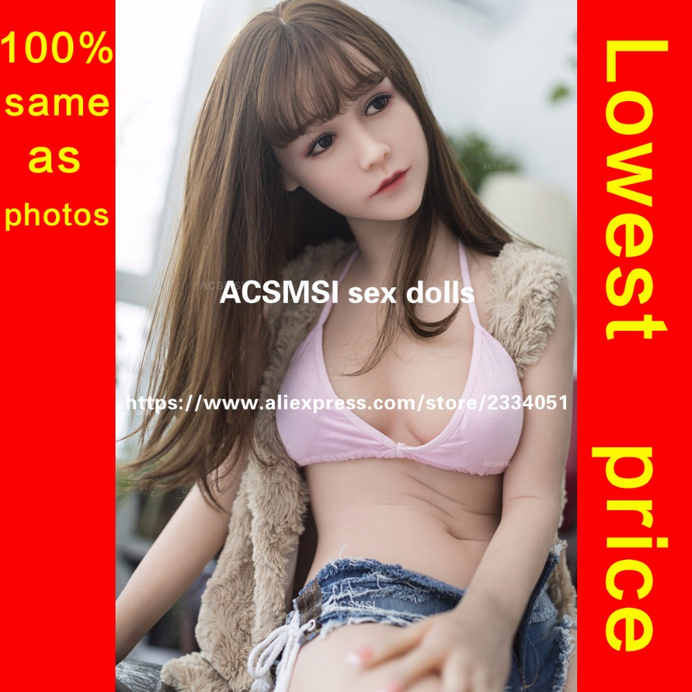 ACSMSI 158cm Real Silicone Sex Dolls