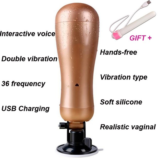 Dual motors 36 Speed Vibrator Hands free Male masturbator for men Vagina artificial Pussy pump Adult toys men sex machine Sextoy